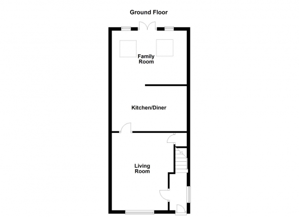 Floor Plan Image for 3 Bedroom Semi-Detached House for Sale in Tintagel Court, Normanton