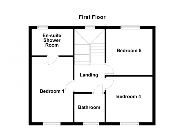 Floor Plan Image for 5 Bedroom Detached House for Sale in Wakefield Road, Normanton