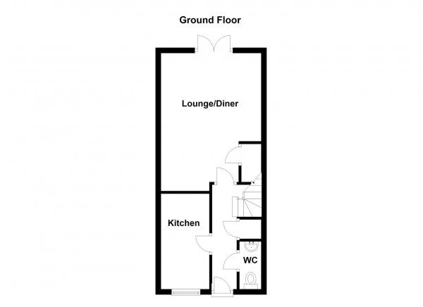 Floor Plan Image for 3 Bedroom Semi-Detached House for Sale in Oakland Hills, Normanton