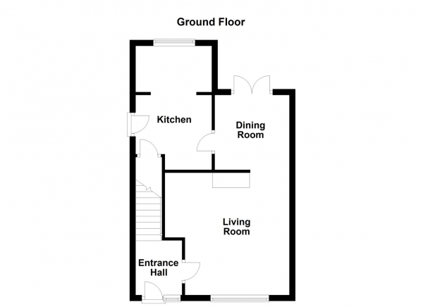 Floor Plan Image for 3 Bedroom Semi-Detached House for Sale in Towton Drive, Castleford