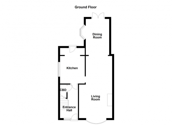 Floor Plan Image for 3 Bedroom Semi-Detached House for Sale in North Street, Normanton