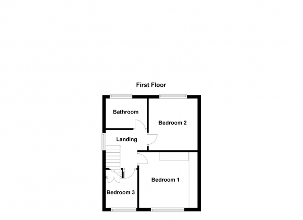 Floor Plan Image for 3 Bedroom Semi-Detached House for Sale in North Street, Normanton