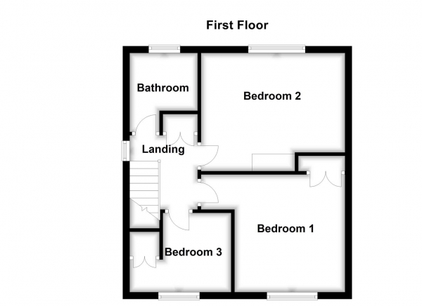 Floor Plan Image for 3 Bedroom Semi-Detached House for Sale in Garth Avenue, Normanton