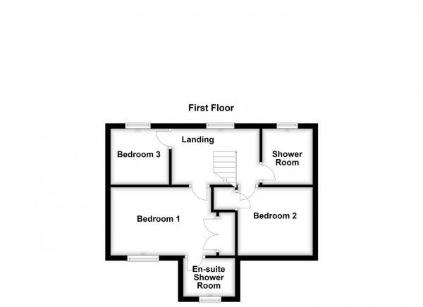 Floor Plan Image for 3 Bedroom Detached House for Sale in Hayfield Close, Normanton