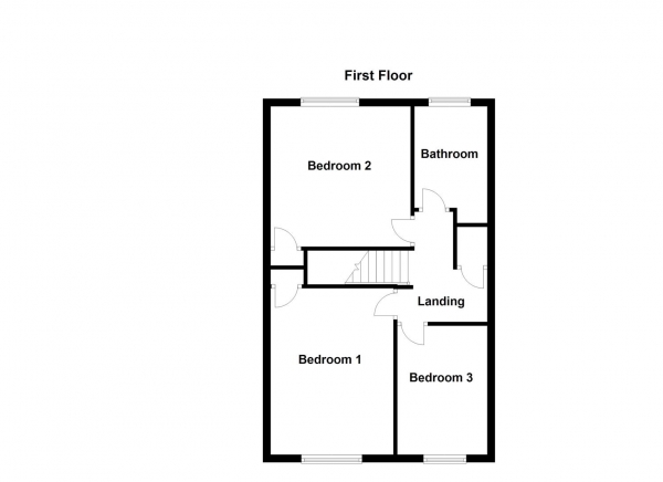 Floor Plan Image for 3 Bedroom Detached House for Sale in Trent Avenue, Altofts, Normanton