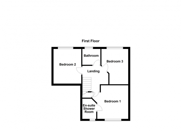 Floor Plan Image for 3 Bedroom Detached House for Sale in Rose Farm Rise, Altofts, Normanton