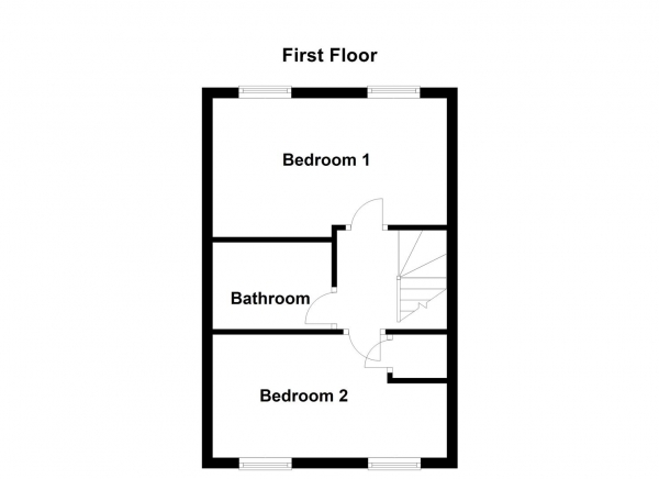 Floor Plan Image for 2 Bedroom Town House for Sale in Barnsdale Way, Ackworth, WF7 7RU