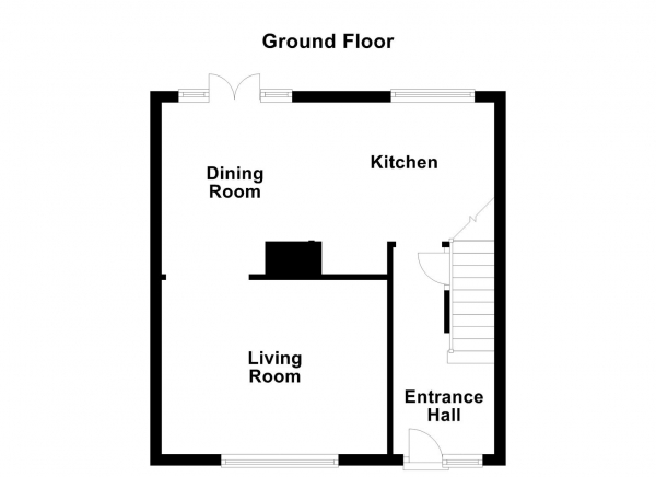 Floor Plan Image for 3 Bedroom Semi-Detached House for Sale in Northwood Falls, Woodlesford