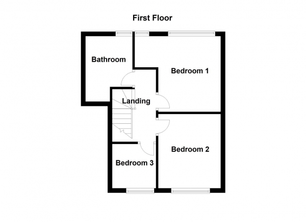 Floor Plan Image for 3 Bedroom Town House for Sale in Smithson Street, Rothwell