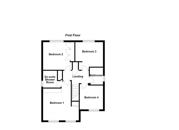 Floor Plan Image for 4 Bedroom Detached House for Sale in Cherrytree Close, Kinsley, Pontefract