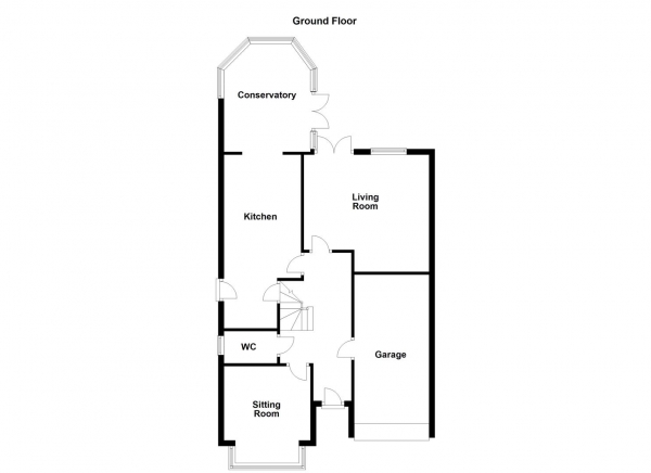 Floor Plan Image for 4 Bedroom Detached House for Sale in Pippins Approach, Normanton