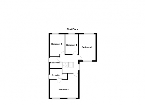 Floor Plan Image for 4 Bedroom Detached House for Sale in Pippins Approach, Normanton