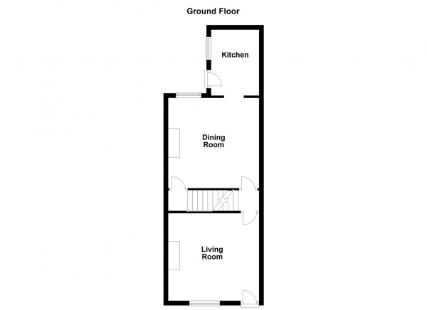 Floor Plan Image for 2 Bedroom Terraced House for Sale in King Street, Normanton