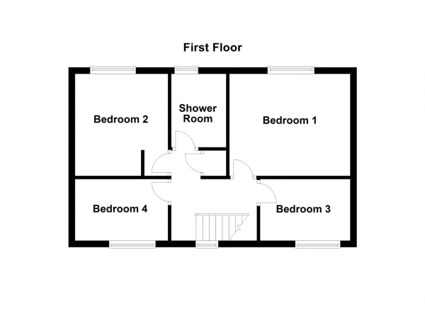 Floor Plan Image for 4 Bedroom Detached House for Sale in Newlaithes Crescent, Normanton