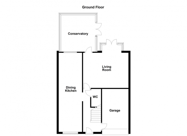 Floor Plan Image for 4 Bedroom Property for Sale in Merefield Way, Castleford