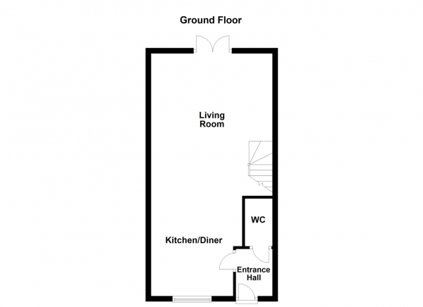 Floor Plan Image for 3 Bedroom Semi-Detached House for Sale in Wakefield Road, Normanton