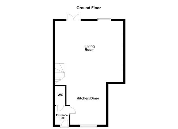 Floor Plan Image for 3 Bedroom Semi-Detached House for Sale in Wakefield Road, Normanton