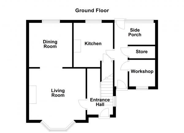 Floor Plan Image for 3 Bedroom Semi-Detached House for Sale in Grove Road, Pontefract