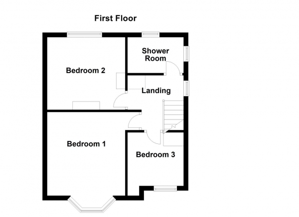 Floor Plan Image for 3 Bedroom Semi-Detached House for Sale in Grove Road, Pontefract