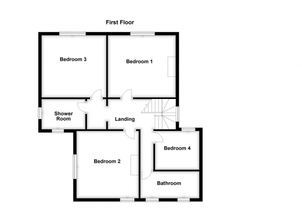 Floor Plan Image for 4 Bedroom Detached House for Sale in Houndhill Lane, Featherstone, Pontefract