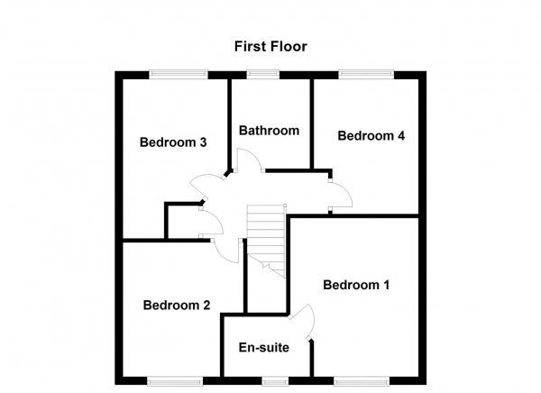 Floor Plan Image for 4 Bedroom Detached House for Sale in Amberwood Avenue, Castleford