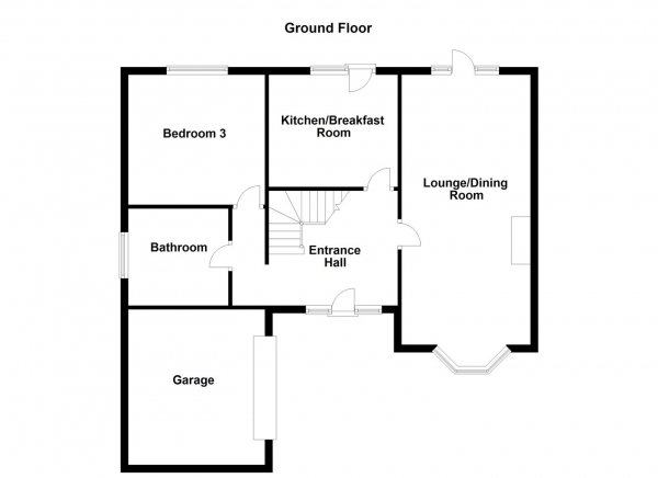 Floor Plan Image for 3 Bedroom Detached House for Sale in The Green, Sharlston Common, Wakefield