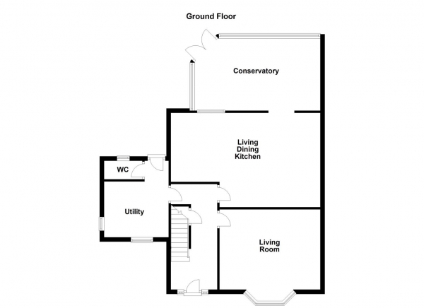 Floor Plan Image for 4 Bedroom Semi-Detached House for Sale in Leeds Road, Glasshoughton, Castleford