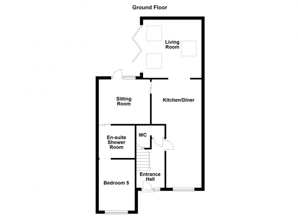 Floor Plan Image for 4 Bedroom Detached House for Sale in Whinbeck Avenue, Normanton