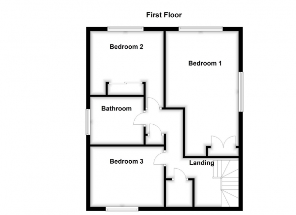 Floor Plan Image for 3 Bedroom Detached House for Sale in Mill Lane, Old Snydale, Pontefract