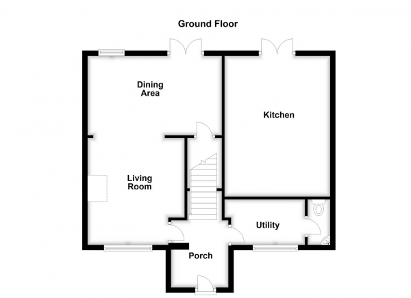 Floor Plan Image for 4 Bedroom Semi-Detached House for Sale in Favell Avenue, Normanton