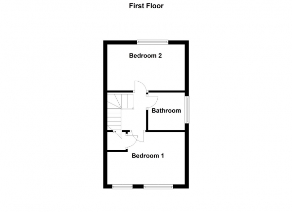 Floor Plan Image for 2 Bedroom Semi-Detached House for Sale in Chambers Close, Castleford