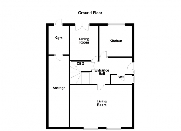 Floor Plan Image for 4 Bedroom Detached House for Sale in Pontefract Road, Ferrybridge, Knottingley