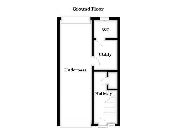 Floor Plan for 4 Bedroom Town House for Sale in Cable Place, Hunslet, Leeds, LS10, 1GB -  &pound339,950