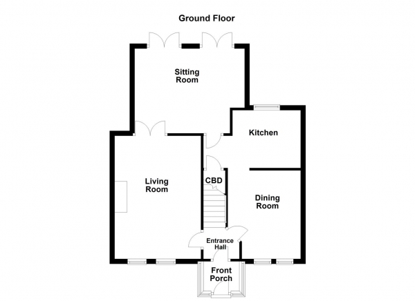 Floor Plan Image for 3 Bedroom Cottage for Sale in High Farm Meadow, Badsworth, Pontefract