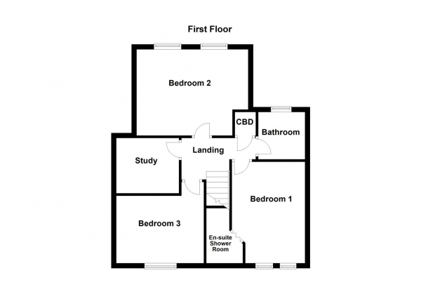 Floor Plan Image for 3 Bedroom Cottage for Sale in High Farm Meadow, Badsworth, Pontefract