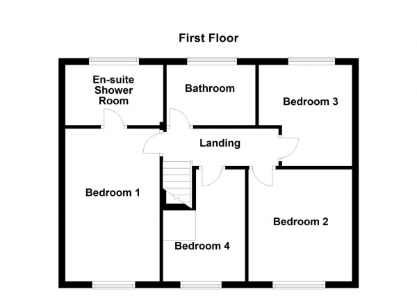 Floor Plan Image for 4 Bedroom Detached House for Sale in West Ings Crescent, Knottingley