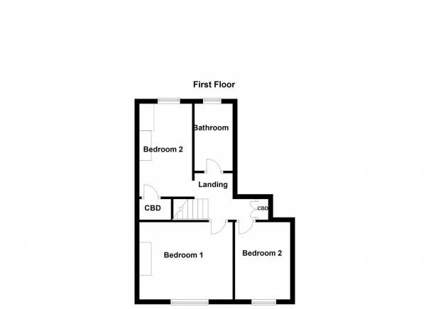 Floor Plan Image for 3 Bedroom Terraced House for Sale in Smawthorne Avenue, Castleford