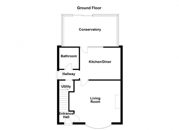 Floor Plan Image for 3 Bedroom Semi-Detached House for Sale in Nellgap Avenue, Middlestown, Wakefield