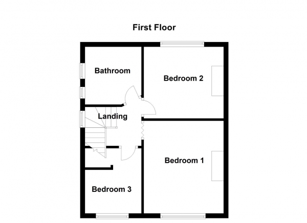 Floor Plan Image for 3 Bedroom Semi-Detached House for Sale in Swithenbank Avenue, Ossett