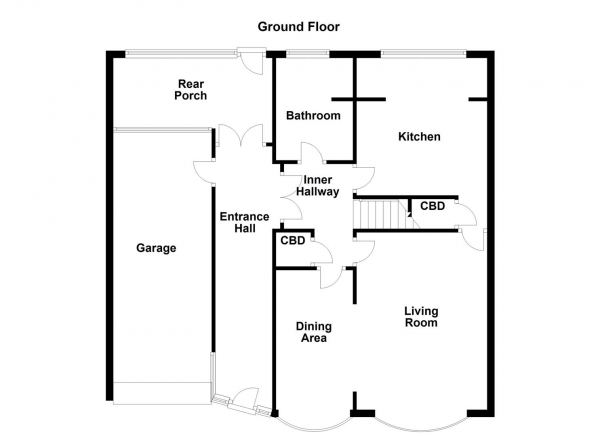 Floor Plan Image for 2 Bedroom Semi-Detached House for Sale in Willerton Close, Dewsbury
