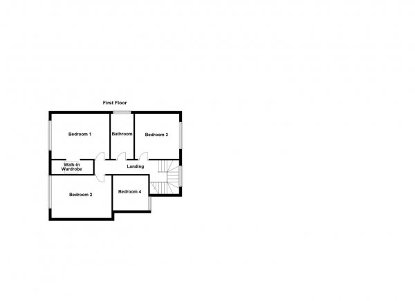 Floor Plan Image for 4 Bedroom Detached House for Sale in Whitley Road, Thornhill Edge