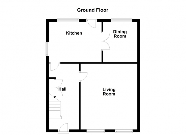 Floor Plan Image for 2 Bedroom Cottage for Sale in South Parade, Ossett