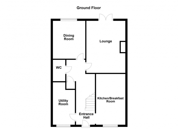 Floor Plan Image for 3 Bedroom Property for Sale in Horbury Road, Ossett