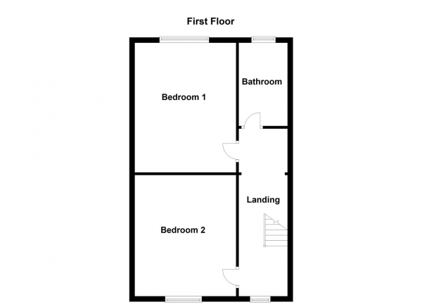 Floor Plan Image for 2 Bedroom Semi-Detached House for Sale in Springstone Avenue, Ossett