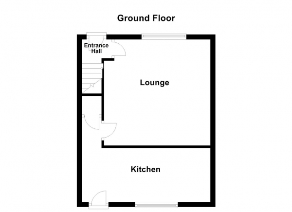 Floor Plan Image for 2 Bedroom Terraced House for Sale in Hope Street, Ossett