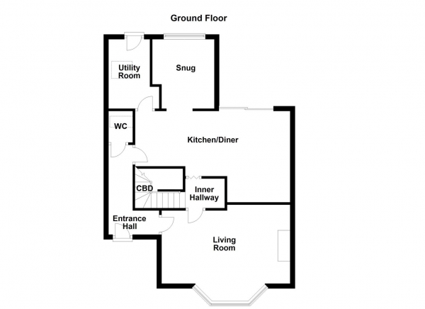 Floor Plan Image for 4 Bedroom Semi-Detached House for Sale in Athold Street, Ossett