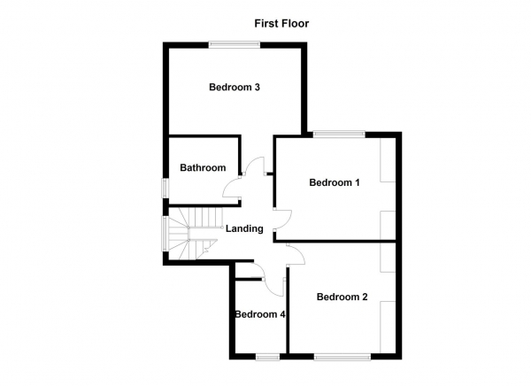 Floor Plan Image for 4 Bedroom Semi-Detached House for Sale in Athold Street, Ossett