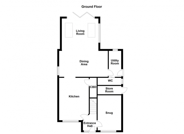 Floor Plan Image for 4 Bedroom Detached House for Sale in Kingsway Court, Ossett