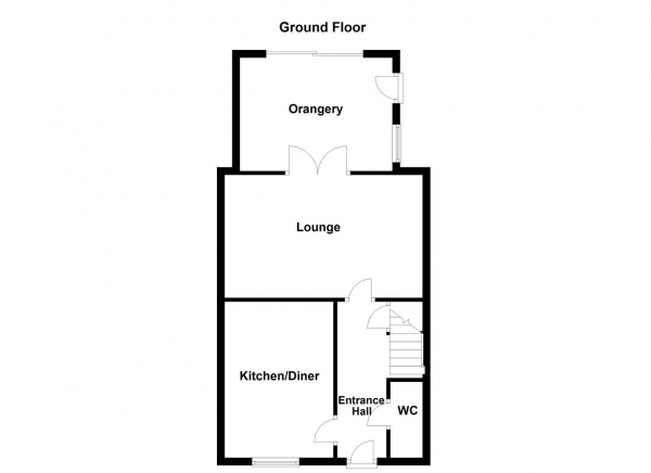 Floor Plan Image for 3 Bedroom Semi-Detached House for Sale in Cadley Hill Close, Ossett