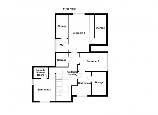 Floor Plan Image for 5 Bedroom Detached House for Sale in Hardcastle Lane, Flockton, Wakefield